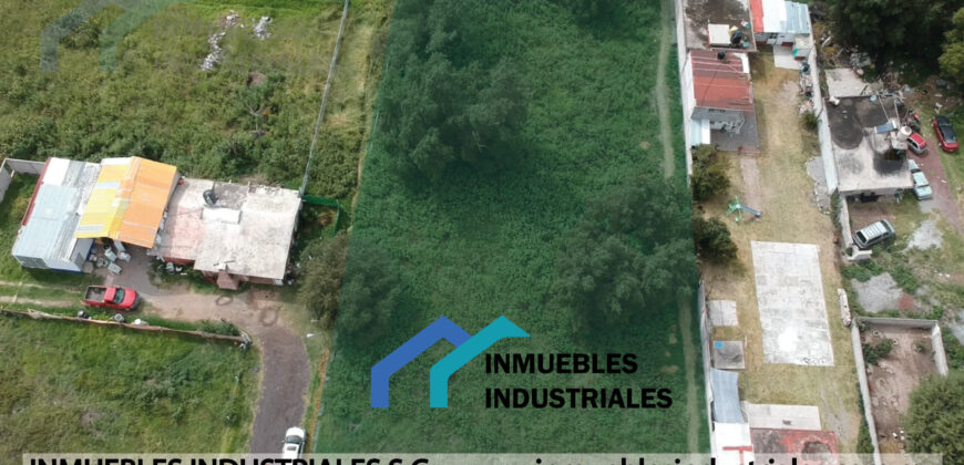 TERRENO EN SAN MIGUEL XOMETLA, ACOLMAN EN VENTA 2,522m2