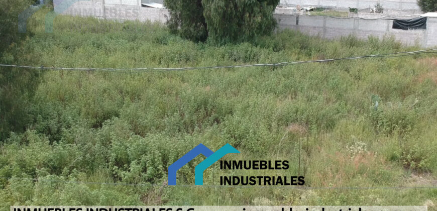 TERRENO EN SAN MIGUEL XOMETLA, ACOLMAN EN VENTA 2,522m2