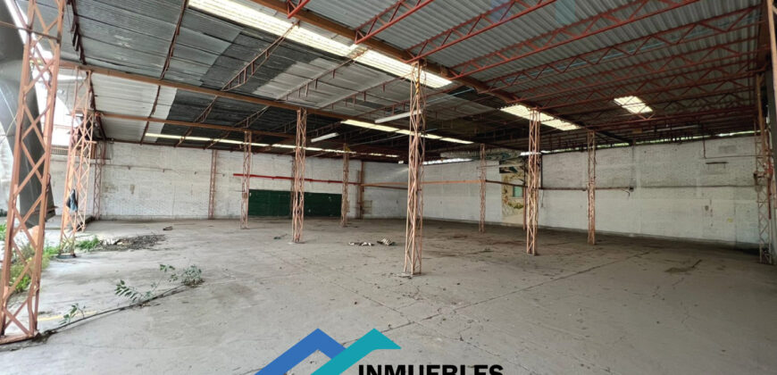 BODEGA Y PATIO EN RENTA SANTA MARIA CHICONAUTLA ECATEPEC 2,000m²